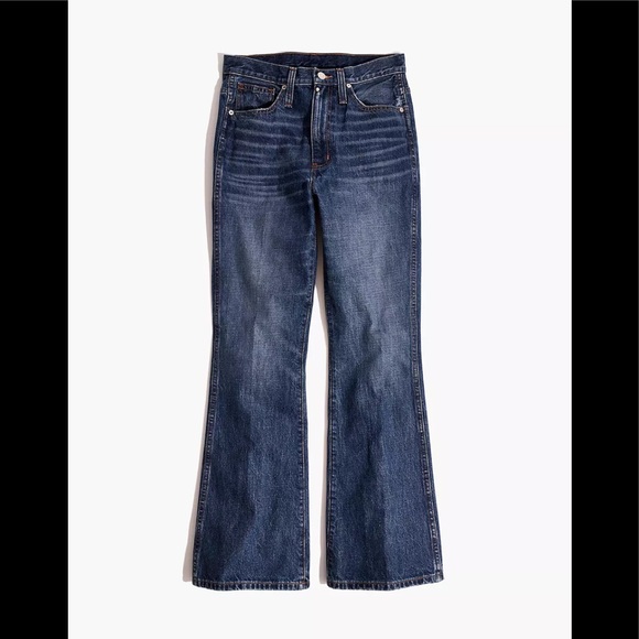 NWOT Madewell Tall Rigid Flare Jeans - Picture 2 of 13